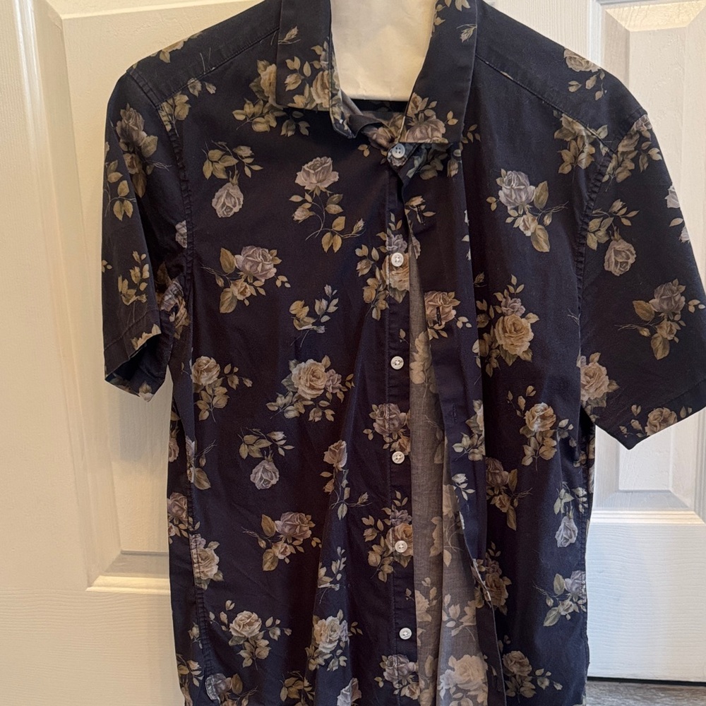 ASOS Floral Navy Men's Shirt